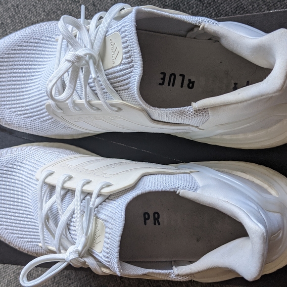 Adidas Ultraboost triple white men's size 13 - Picture 9 of 9